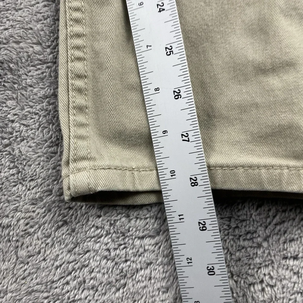 Levis 513 Slim Straight Jeans Mens‎ 30x30 Beige Low Rise - Picture 4 of 13